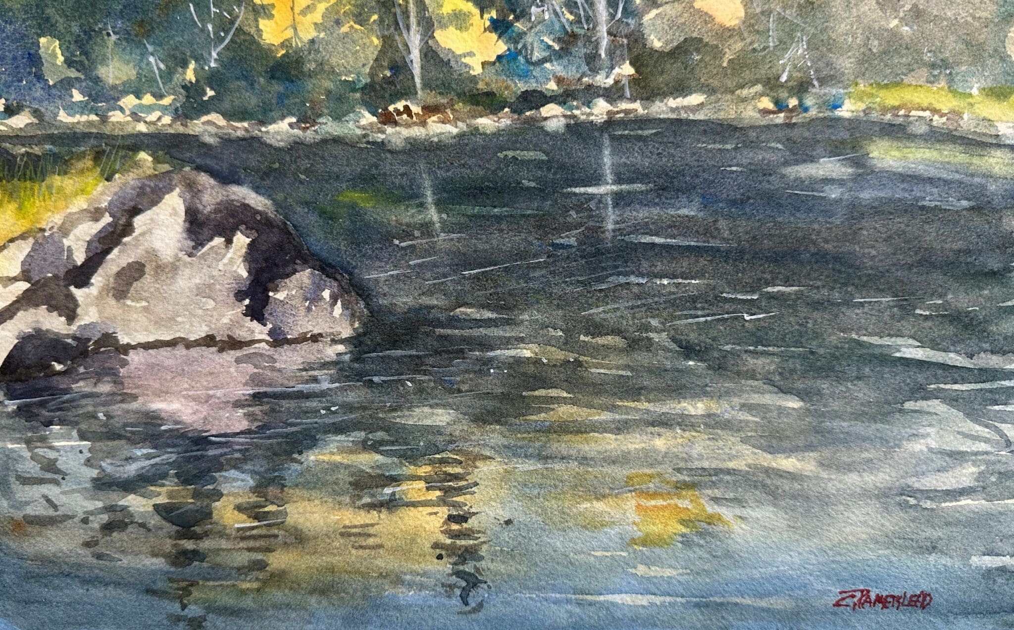 Discussion avec la rivière Ouiatchouan-Christian Pamerleau, 2025